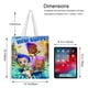thumbnail image 5 of Bubble Guppies Bolso de tela con estampado de lienzo para mujer, bolsa de compras reutilizable y estética, con cremallera interior, regalo para mujer,38*45cm., 5 of 6