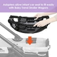 thumbnail image 2 of Baby Trend Infant Car Seat Adapter Accessory for Baby Trend Stroller Wagons, 2 of 4