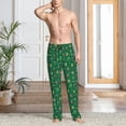 thumbnail image 6 of Lsque Milk Tea Print Men's Pajama Pants, Lounge Pant - Comfortable Home Wear,Elastic Waistband, Stylish Design-X-Large, 6 of 9