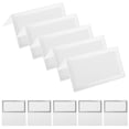thumbnail image 3 of KAKOWELY 100 tarjetas de papel para mesa de comedor, tarjetas de nombre, tarjetas de lugar en blanco para fiestas, tarjetas de nombre de mesa ..., 3 of 5