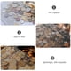 thumbnail image 4 of 6 hojas de páginas de carpeta de almacenamiento de sellos, páginas de álbum de colección de sellos transparentes, 4 of 4