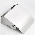 thumbnail image 6 of Yannee Chrome Finish Toilet Tissue Roll Wall Mounted Holder Paper Stand Dispenser, Silver Wall Mount Adhesive & Drilling Paper Towel Holder for Kitchen/Toilet 1 Pcs, 6 of 10