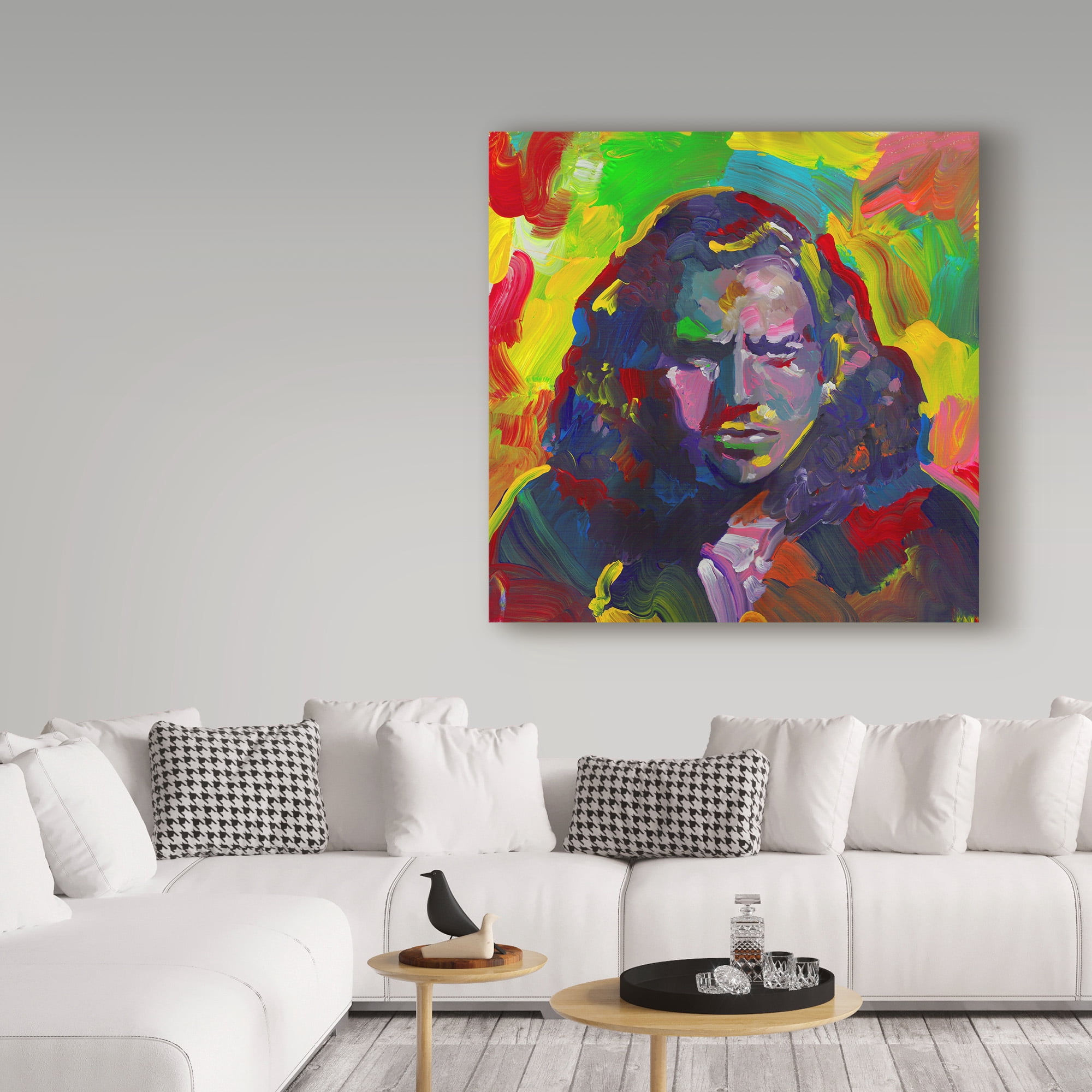 Trademark Fine Art 'Eddie Vedder' Canvas Art by Howie Green