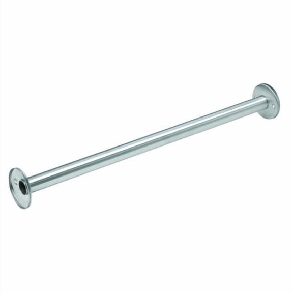 Bradley 9531-060000 Satin Stainless Steel Bradex 60" Shower Curtain Rod