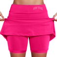 thumbnail image 1 of Culottes Taille Mi-Haute pour Femmes avec Poche Jupe Imprimée Mode Décontractée, 1 of 6