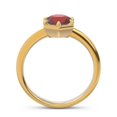 thumbnail image 4 of 2.00 Carat Wonderful Round Cut Garnet Gemstone Solitaire Wedding Ring for her 18K Red Gold Size 6.5 by Diamond-Capitals, 4 of 8