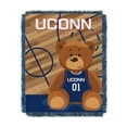 thumbnail image 3 of Connecticut Huskies NCAA Triple Woven Jacquard Throw (Fullback Baby Series) (36"x48") (2-Pack), 3 of 3