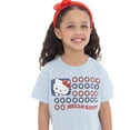 thumbnail image 3 of Hello Kitty Toddler Girls Americana Graphic Tee, Sizes 12M-5T, 3 of 4