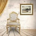 thumbnail image 3 of Nan 14x12 Gold Ornate Wood Framed with Double Matting Museum Art Print Titled - Misty Pond, 3 of 4