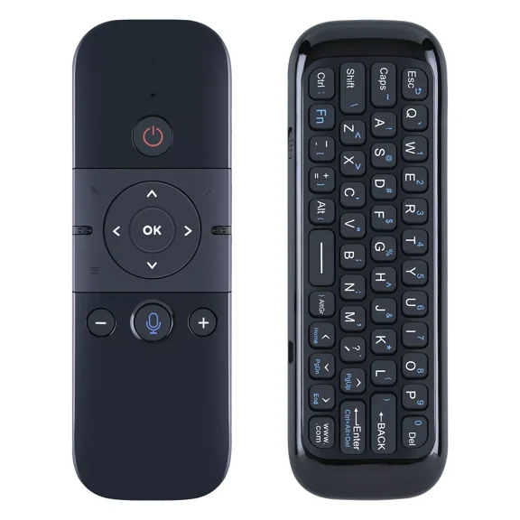 New Voice Remote For M8 Air-Mouse Google With 2.4G Mini Wireless Keyboard Work with PC, Android box, Smart TV, To share large TV and Projector screen