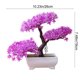 thumbnail image 3 of Flores de simulación de decoración para macetas artificiales de plástico 7,5 pulgadas – maceta con peso, tallos moldeables, arreglo floral sintético sin mantenimiento para oficina en casa, 3 of 7