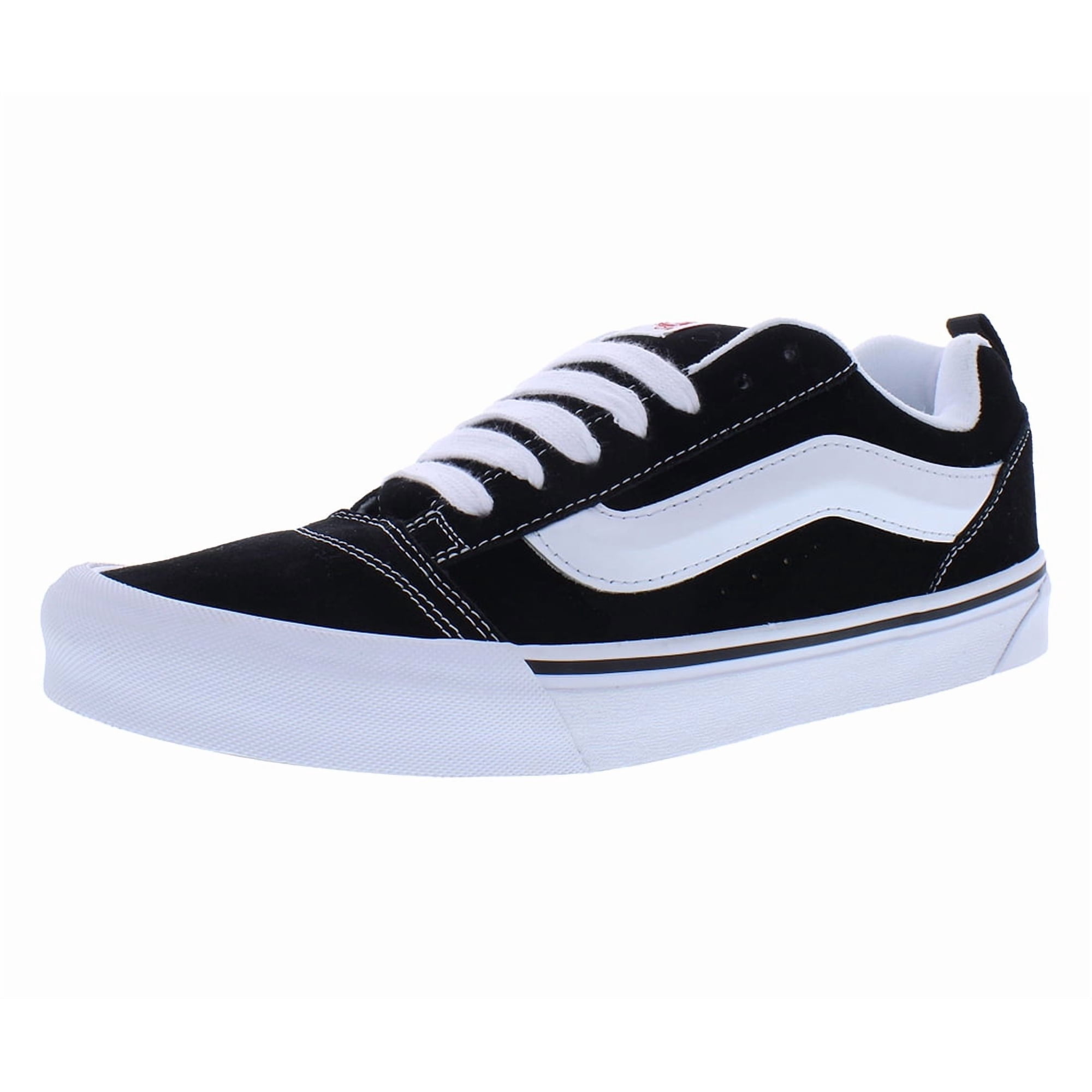 VANS U KNU SKOOL UNISEX SNEAKERS - BLACK - Black / True White / Men 9 / Women 10.5 / Medium