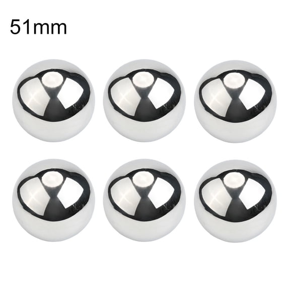 Stainless Steel Floating Garden Balls 100MM and 51MM for Water Features, Fountains, Ponds with Mirror Finish