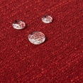 thumbnail image 5 of TOWN & COUNTRY LIVING Harper Stain and Water Resistant Reversible Placemat 4-Pack Set, Deep Redwood, 13"x17.5", 5 of 7