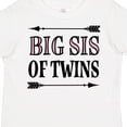 thumbnail image 4 of Inktastic Big Sis of Twins Sister Announcement Girls Toddler T-Shirt, 4 of 5