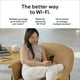 thumbnail image 2 of Sistema Wi-Fi Google Nest WiFi Pro WPS Mesh Router - Fog, 2 of 9