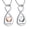 Z-Customize, variant on Infinity Heart Urn Necklace for ashes for Women Stainless Steel Cremation Jewelry Memorial Keepsake Gift for Human Ashes Holder