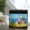 thumbnail image 3 of Unique Bargains Aquarium Background Poster Double-sided Fish Tank Background Decorative Paper Sticker 20.47"x11.81", 3 of 7