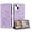 Purple, variant on Allytechgroup Compatible with iPhone 15 Plus Flip Wallet Case, PU Leather with Credit Card Slot Military Grade Drop Protection Cover for iPhone 15 Plus, Green