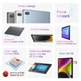 thumbnail image 5 of Tableta Blackview Tab 7 Pro de 10,1 pulgadas con pantalla FHD, 6 GB, 128 GB, 4 GB, cámara de 13 MP, 6580 mAh, GPS, Unisoc T606, Android 12, tabletas, Pad PC, 5 of 5