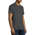 thumbnail image 3 of Hanes Men's and Big Men's Modal Triblend Short Sleeve Tee, Up To Size 3XL, 3 of 6