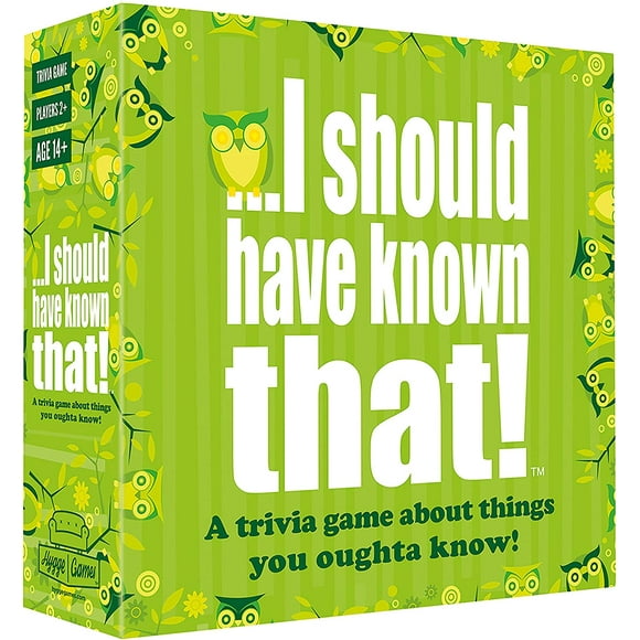 I should have known that! Trivia Game Green