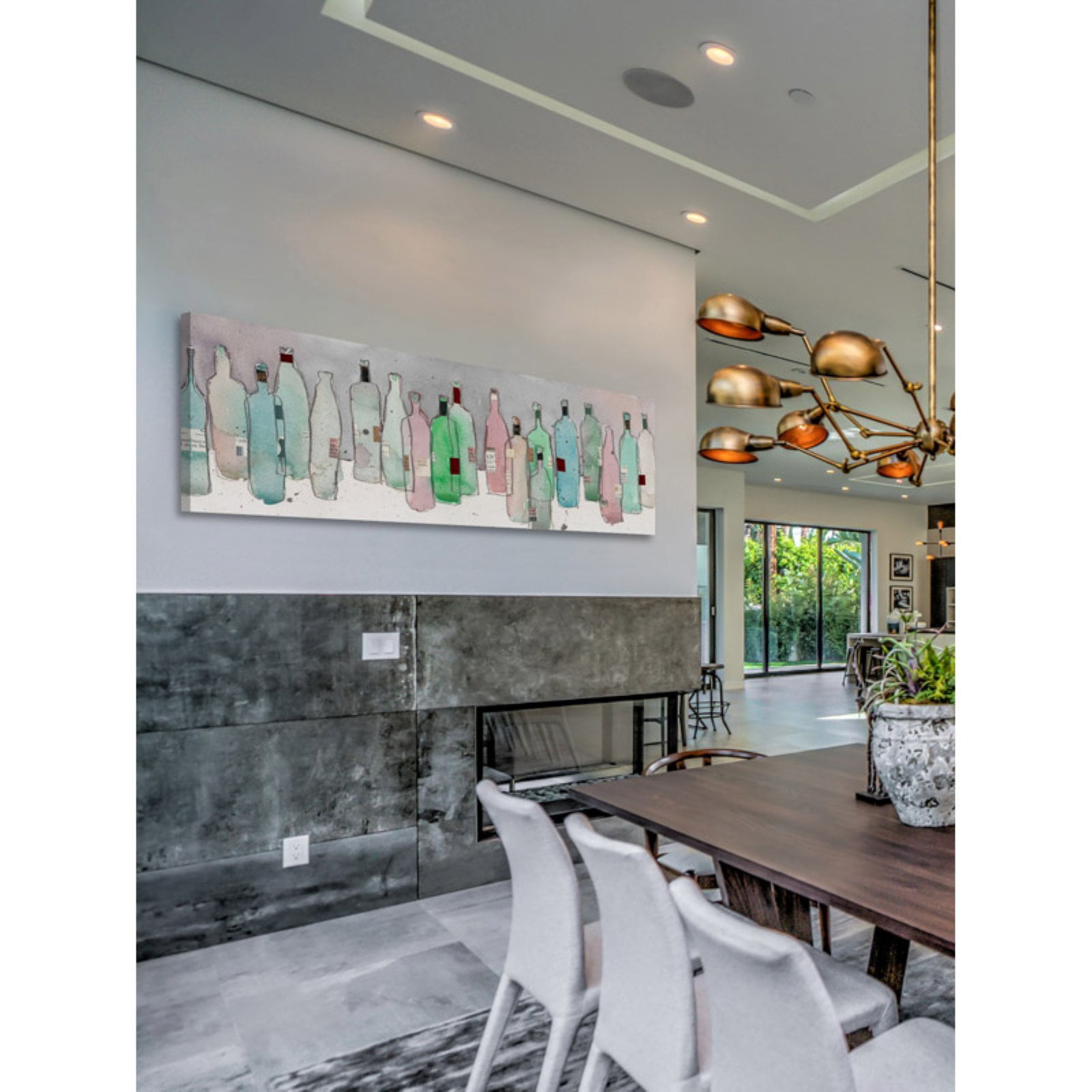 Marmont Hill ''Wine Party III'' Painting Print on Wrapped Canvas