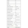 thumbnail image 4 of AmGood 36" Long x 30" Deep Commercial Work Table with Backsplash and Sidesplashes | Stainless Steel Prep Table for Kitchen, Restaurant, Garage, Laundry | NSF, 4 of 6