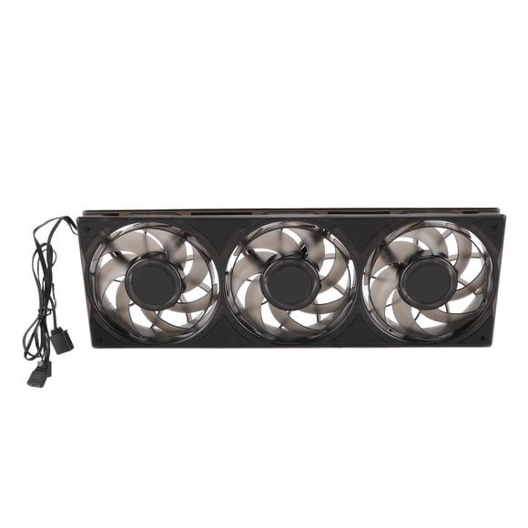 360mm 5V ARGB Computer Case Fan, 360mm Single Frame Fan Unit with 3 X 120mm RGB Fans, PC Cooling Fan Wind Speed Up to 2200RPM for 360 Water Cooling Cooling and Chassis Ducting