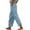 Light Blue, variant on Linen Pants Women, Cotton Pants for Women, Women's Summer Long Solid Color Cotton and Linen Straight Loose Casual Pants (Slit Hems) Women's Summer, 1 Pack Pants for Women, Burgundy, L