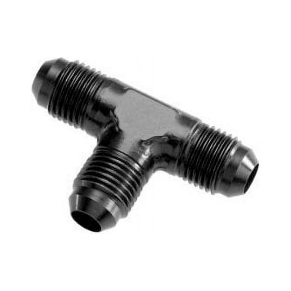 Red Horse Performance 824-03-2 RHP824-03-2 -03 MALE AN/JIC FLARE TEE - BLACK