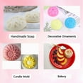 thumbnail image 7 of 2Pcs Spring Silicone Molds Flower and Butterfly Candy Silicone Molds for Chocolate Pudding Dessert Cake Crafting Projects, 7 of 7