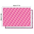thumbnail image 6 of Pink Breast Cancer Summer Placemats Table Placemats Set Of 4-Linen Kitchen Washable Placemats Table Mats 11.8"x17.7" Non-Slip Heat Resistant, 6 of 6