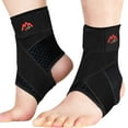 thumbnail image 1 of Attelle de Cheville, Attelles de Cheville pour Hommes et Femmes, Support de Compression Ajustable pour la Protection de la Cheville, Respirant et Résistant, Attelle de Soutien pour Entorses, Blessures Sportives et Récupération, 1 of 8
