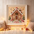 thumbnail image 3 of Christmas Pearl Art Kits for Adults Pearl Diamond Art Diy Kits DIY Pearl Painting Kit for Beginners,7.87x7.87 Inch Gemstone Diamond Dots Beads Handmade Hanging Painting Kit for Home Wall Decor, 3 of 5