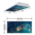 thumbnail image 2 of Octo Lights - Fluorescent Light Covers - 2x4 Flexible Ceiling Light Filters - For Classrooms and Offices - Astronomy 017, 2 of 7