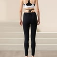 thumbnail image 5 of Sngxgn Women's Casual Lined Warm Leggings Thicken Pants(Black,S), 5 of 7