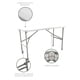 thumbnail image 4 of Mesa Plegable Top Living Portafolio de 123 cm de Plástico Blanca Top Living MINIMESAPLAS, 4 of 8