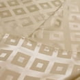 thumbnail image 4 of Cortina de ducha impermeable y moderna con 12 ganchos, fácil de limpiar, para baño, 180 x 180 cm, color dorado, 4 of 5