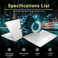 thumbnail image 3 of HP 15.6" FHD Laptop, Intel i5-1135G7, 1.16TB Storage(1TB SSD +160GB Docking Station Set), 32GB DDR4 RAM,Intel Iris Xe Graphics, Win 11 Pro, Silver, 3 of 9