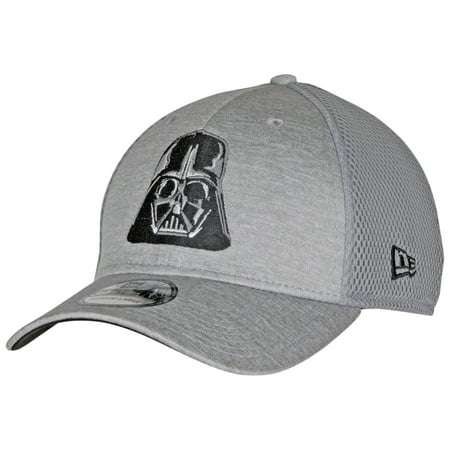 Star Wars Darth Vader Head Shadow Tech New Era 39Thirty Fitted Hat-Medium/Large