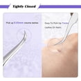 thumbnail image 2 of LANKIZ Pinces à Extension de Cils en Acier Inoxydable, Volume Droit et Courbé, Ensemble de Pinces à Cils pour Extension de Cils Professionnel, 2 of 6