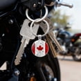 thumbnail image 3 of Canadian Souvenir Keychain Durable Metal Carabiner Clip For Keys Travel And, 3 of 4