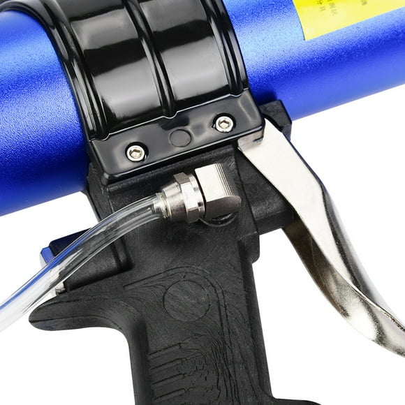 Adjustable Pneumatic Glass Glue Sealant Caulk Cartridge Air 310ML Extended Nozzle, Fast Exhaust, No Glue Overflow, Widely in Photovoltaic, Solar Modules, Bathtubs
