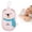 Pink-3.14x5.51 Inch, variant on Cartoon Animal Soft Bath Sponge, Loofah Sponge, Bath Sponges for Shower, Shower Scrubber for Body, Fluffy Foaming Body Exfoliating Scrubber, Friendly Hanging Bath Loofah Sponge 1Pcs