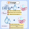 thumbnail image 3 of WWS-Hot and Cold Reusable Ice Bag for Sport Injuries Ice Pack for Injuries, Hot & Cold Therapy, Teeth Pain Cold Pack, Headaches Cold Ice Bag Hot Cold Therapy for Head Shoulder Back Knee 2PCS, 3 of 4