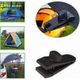 thumbnail image 5 of 12Pcs Tarp Clip Clamp, Heavy Duty Tarpaulin Clips Set Instant Awning Clamp for Tents Tarp Caravan Garden Shade Cover, Black,8*3*2.5cm, 5 of 5