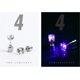 thumbnail image 1 of Fiudx Hermosos Pendientes Led Luminosos, Joyería para Fiesta., 1 of 2