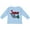 AE-Light Blue, variant on Inktastic Christmas Jesus is the Reason with Green Plaid Tree Boys or Girls Long Sleeve Toddler T-Shirt