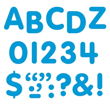 Blue 1" STICK-EZE Stick-On Letters